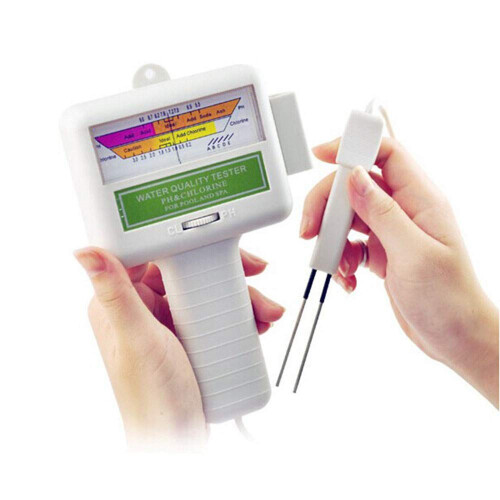 Pool Water Test Kit Digital pH Chlorine Tester with Dual Parameter Testing for Swimming Pool Spa 1