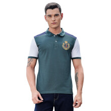 Thomas Scott Camiseta Masculina | Polo Sólido | Mistura de Poliéster | Manga Curta