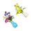 2Pcs Fluorescent Artificial Aquatic Plants - Resin 1