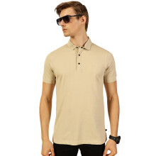 Thomas Scott Heren 100% Katoen Polo T-Shirt (Tsmlpt801_Cream, XL)