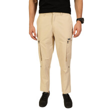 Calças Cargo Masculinas Thomas Scott Algodão Regular Fit (Ccbt045_Fawn, 36)