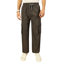Thomas Scott Heren Casual Loose Fit Cargo Broek (Tsb061_Charcoal_36)