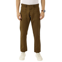 Thomas Scott Heren Effen Regular Fit Broek (Tsb102_Khaki, 34)