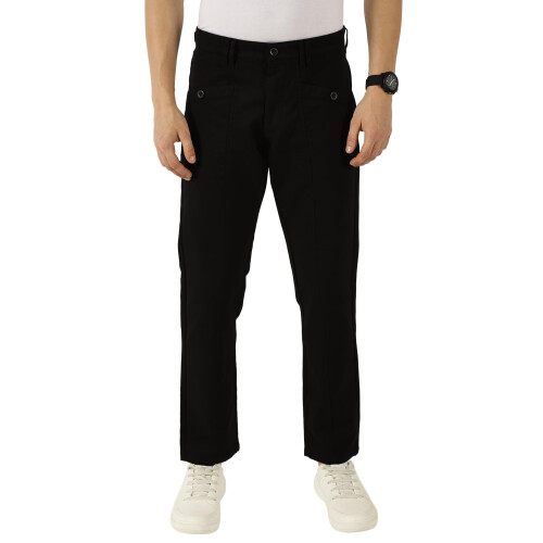 Thomas Scott Calças Masculinas Ajuste Regular (Tsb102_Preto, 34)