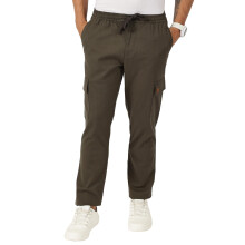 Thomas Scott Heren Slim Fit Gemakkelijke Wasbroeken (Tsb025_Olive_36)