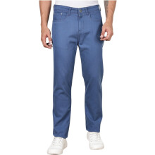 Thomas Scott Homem | Sólido | Tecido Respirável | Denim | Cintura Média | Jeans Casuais para Homem (Tsj333_Céu Azul_30)