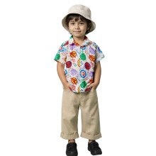 The Souled Store Marvel: Legends Killar Shirt för killar, kort ärm, vit, tryckt, 2-8 år