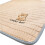 Comfortable Quilted Mattress Quilted Fitted Bed-Light coffee B 1