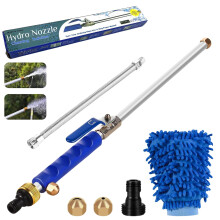 2in1  Pressure Washer Nozzle for Garden Hose, Blue Power Washer Spray Nozzle with Quick Connect