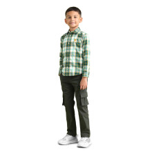 U.S. Polo Assn. Kinder Regular Fit Dobby Shirt Medium Groen