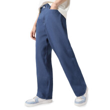Urbano Ανδρικά Ναυτικά Μπλε Χαλαρά Τζιν Jeans Non-Stretchable (Jeanloose-02-Navy-30)