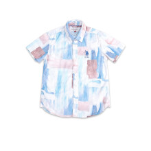 U.S. Polo Assn. Camicia a Maniche Lunghe Gialla per Ragazzi con Collo (Uksht1273_Giallo_9-10 Anni)