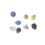 Styling Tool Hair Cutting Tools Rubber- Transparent color 6