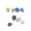 Styling Tool Hair Cutting Tools Rubber- Transparent color 7