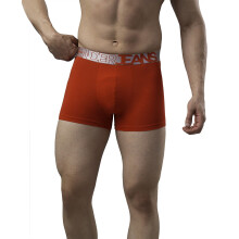 Underjeans Homens Pantalona Vermelha Mistura de Algodão