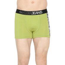 Underjeans Herre Blanding af Bomuld Grøn Trunk Regular Fit Trykt (Pakke med 1) (Ujnpts022_Bright M)