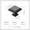 10 Pack Matte Black Cabinet Knobs Set, Square Kitchen Hardware with Easy Installation and Scratch‑Resistant Finish 2