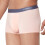 Underjeans By Spykar Herr Super Premium Solid Bonded Elastisk Trunk Rosa 1