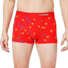 Underjeans Mænds Bomuldsblanding Brief (Ujnpts052Redxl_Red_Xl)