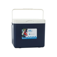 Portable Cooler Box with Dual Temperature Performance, Large Capacity Insulated Ice Box for Camping and Car Travel, B38*30.5*34.5cm