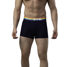 Underjeans Herr Navy-Multi Bomullstrunk