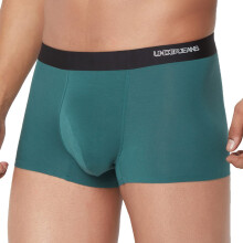 Underjeans By Spykar Calções Elásticos Super Premium Verde Garrafa