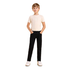 U.S. Polo Assn. Jeans Slim Fit per Ragazzi in Cotone (Ukjen648_Nero_9-10Y)