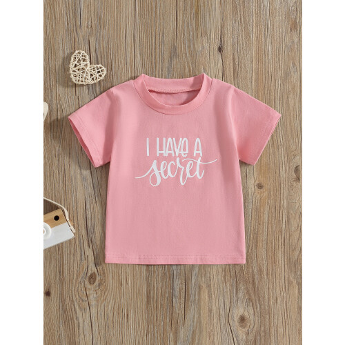 (1-2 Years, Pink) Παιδικό Κορίτσι T-shirt για Καλοκαίρι. 2
