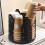 Rotating Cup Dispenser Storage Rack Large Capacity-White 7