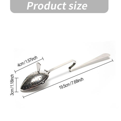 Z Shape Stainless Steel Tea Infuser With Fine Mesh Filter For 2