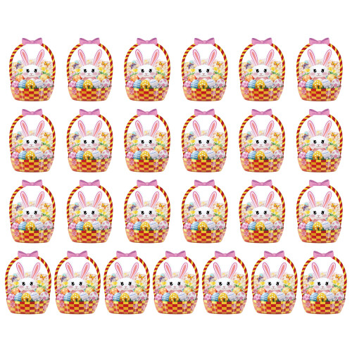 Lovely Transparent Rabbit Shape Candy Bags For Easter Party-25