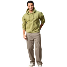 Urbano Fashion Heren Grijze Losse Baggy Chino Broeken Niet Rekbaar (Chinoloose-Mgrey-32)