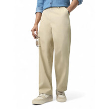 Urbano Fashion Heren Beige Loose Baggy Fit Chino Broek Non-Stretchable (Chinoloose-Beige-30)
