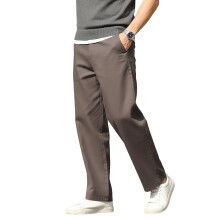 Urbano Fashion Heren Donkergrijze Loose Baggy Chino Broek Non-Stretchable (Chinoloose-Dgrey-30)