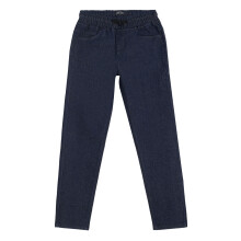 Urbano Juniors Kille Mörkblå Regular Fit Tvättad Denim Jogger Jeans Stretch
