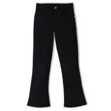 Jeans Bootcut Neri Regular Fit Stretchable per Bambini Urbano (Junbootepboy-Black-11-12)