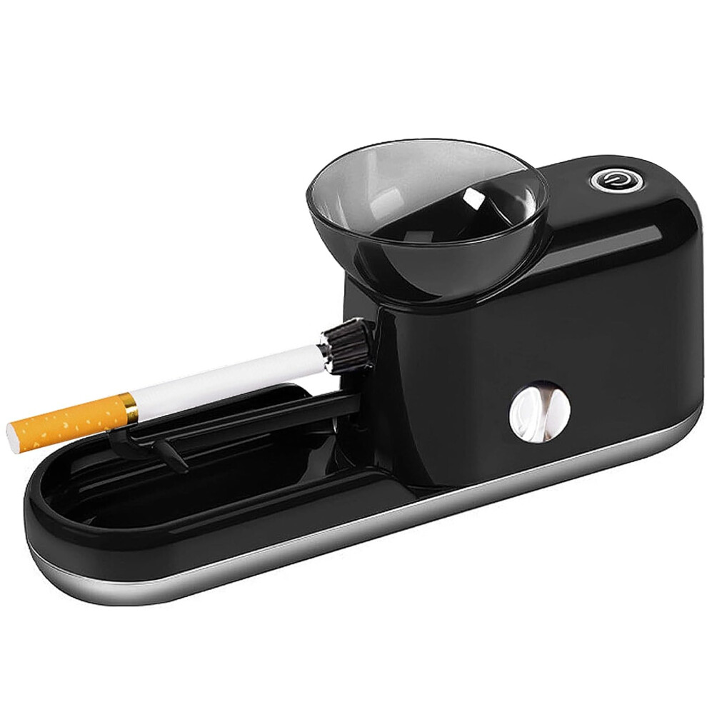 Electric Cigarette Rolling Machine with Adjustable Tightness 6.5mm and 8mm Black