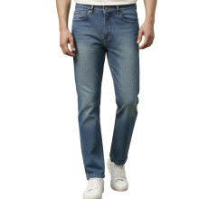 Urbano Fashion Ανδρικό Ανοιχτό Μπλε Jeans Ευθεία Γραμμή (Jeanstrtwhsk-Lblue-34)