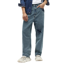 Urbano Fashion Ανδρικό Ανοιχτό Μπλε Χαλαρό Μπλουτζιν Μη Ελαστικό (Jeanlsacd-Lblue-30)