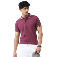 Urbano Fashion Camiseta Polo Masculina Acai Berry Regular Fit Manga Curta Algodão
