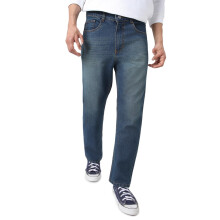 Urbano Fashion Ανδρικά Τζιν Μπλε Κανονική Εφαρμογή Ελαστικά (Jeanstrtwhsk-Mblue-40)