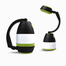 3 in 1 Rechargeable Camping Lantern and LED Flashlight with USB Fast Charging, Lithium Battery, Desk Light