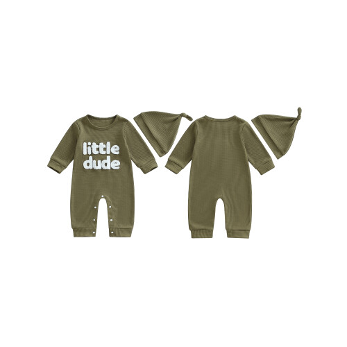 (9-12 Months, Green) Ολόσωμη Φόρμα με για Φθινόπωρο 1
