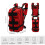 Large Capacity Waterproof Camping and Hiking Backpack with MultiPockets Durable Oxford Fabric 5