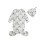 (0-3 Months, White) Completo neonato con e femminucce. 10