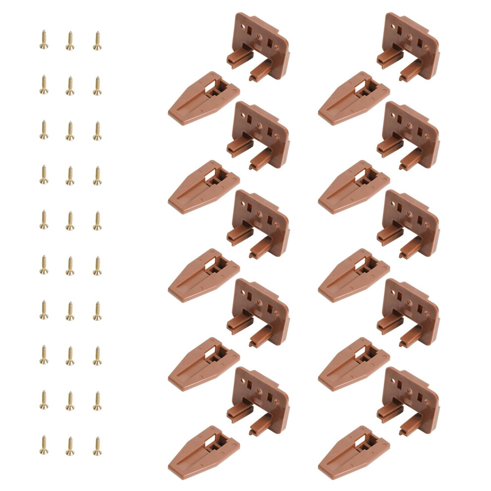 10Pcs Drawer Slide Hardware Set Easy Installation Durable Universal Replacement Kit 9351714454025