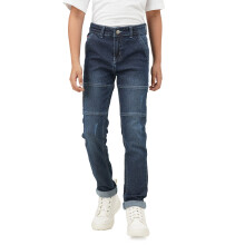 Jeans Slim Fit Blu Chiaro Lavati per Bambini Urbano Juniors (Junshjeanboy-022-Lblue-9-10)