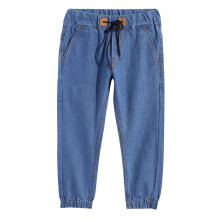 Urbano Juniors Drengs Lyseblå Slim Fit Vasket Denim Jogger Jeans Stretch (Junepsjogboy-Lblue-9-10)