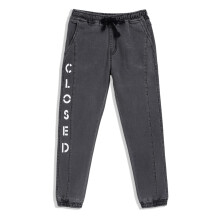 Urbano Juniors Pantaloni Jogger Jeans Slim Fit Grigi Lavati (Junshjogboy-012-Grigio-7-8)