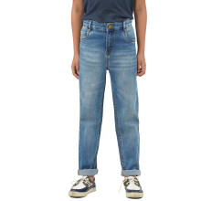 Jeans Slim Fit Denim Lavaggio Blu Chiaro Urbano Juniors (Junshjeanboy-016-Lblue-13-14)